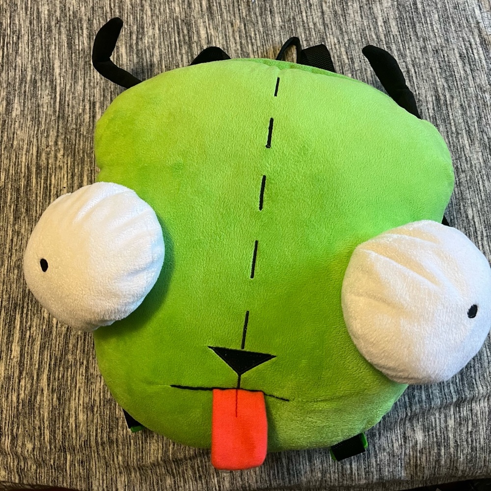 Invader zim gir head backpack